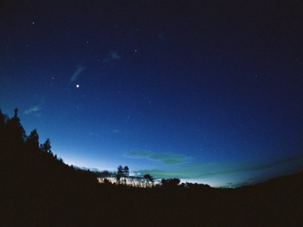 街コンレポート＿森の中の星空